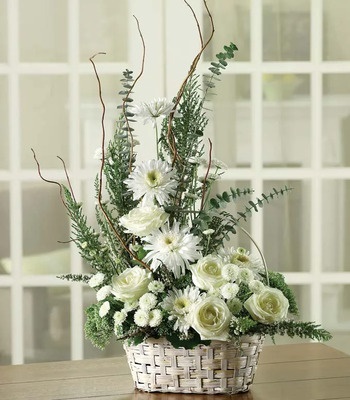 Sympathy shop flower baskets