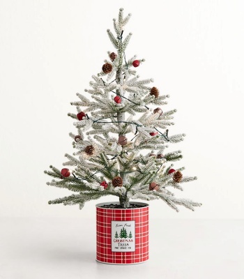 Tabletop Christmas Tree With Lights