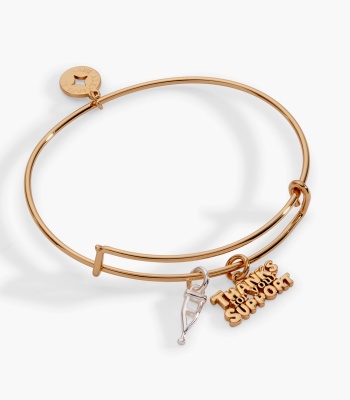 'Thanks For Your Support' Crutch Bangle