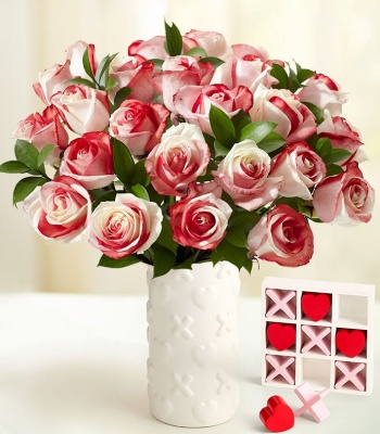 Valentine's Day Kaleidoscope Roses