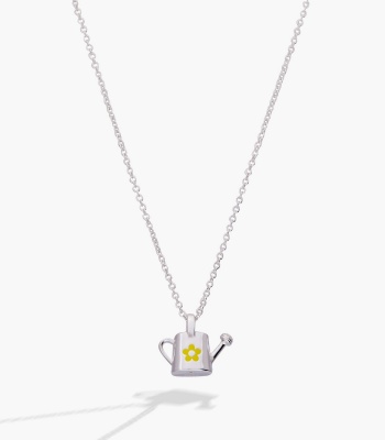 Watering Can Pendant Necklace