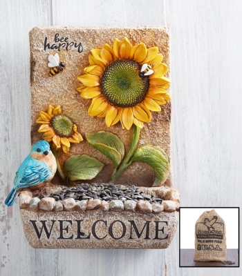 Welcome Birdfeeder With Seed
