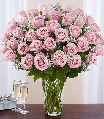 Pink Rose Arrangement