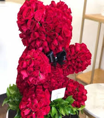 Red Rose Bear