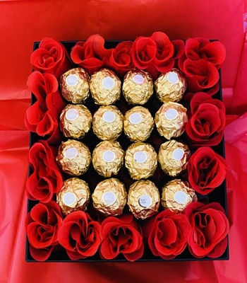 Rose & Chocolate Box