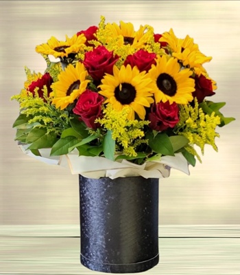 Sunflower & Rose Box