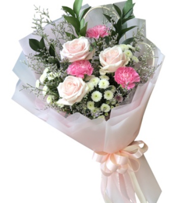 Assorted Flowers Hand Wrapped
