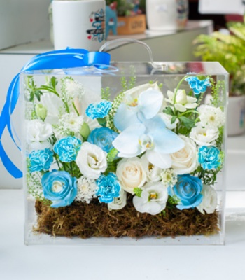 Blue Blossom Bouquet