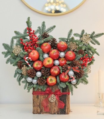 Christmas Friut Arrangement