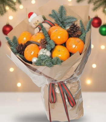 Christmas Fruit Bouquet
