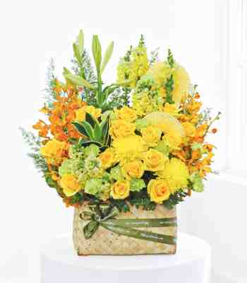 Congratulations Flower Baskets