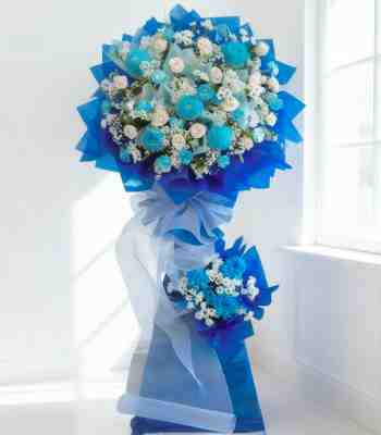 Exotic Standing Flower Arrangement