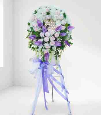 Funeral Standing Condolence Wreath