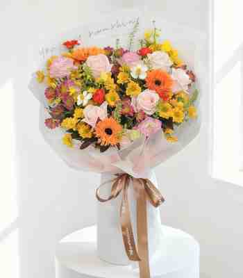 Get Well Flower Bouquet