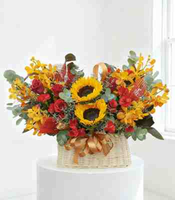 Good Luck Flower Basket