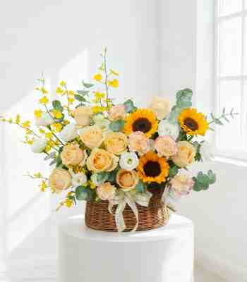Happiness Flower Basket