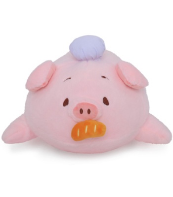 Lying Pink Pig Teddy
