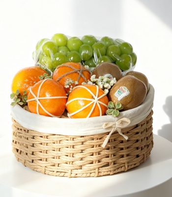 Premium Imported Fruit Basket