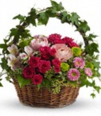 Birthday Flower Basket