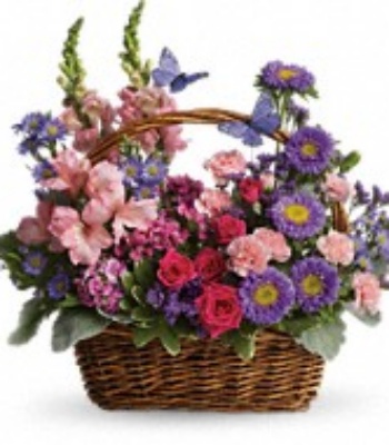 Mothers Day Flower Basket