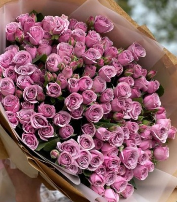 Pink Roses Bouquet