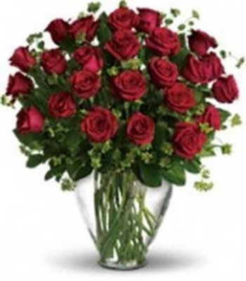 Red Roses in a vase