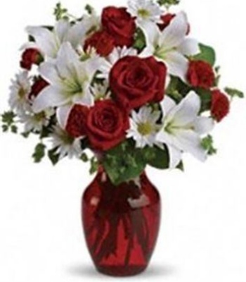 Valentine's Day Flower Arrangement